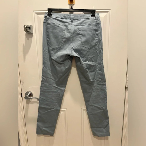 Lululemon ABC Pant Slim Swift Cotton Blue Cast Light Blue - Picture 6 of 8
